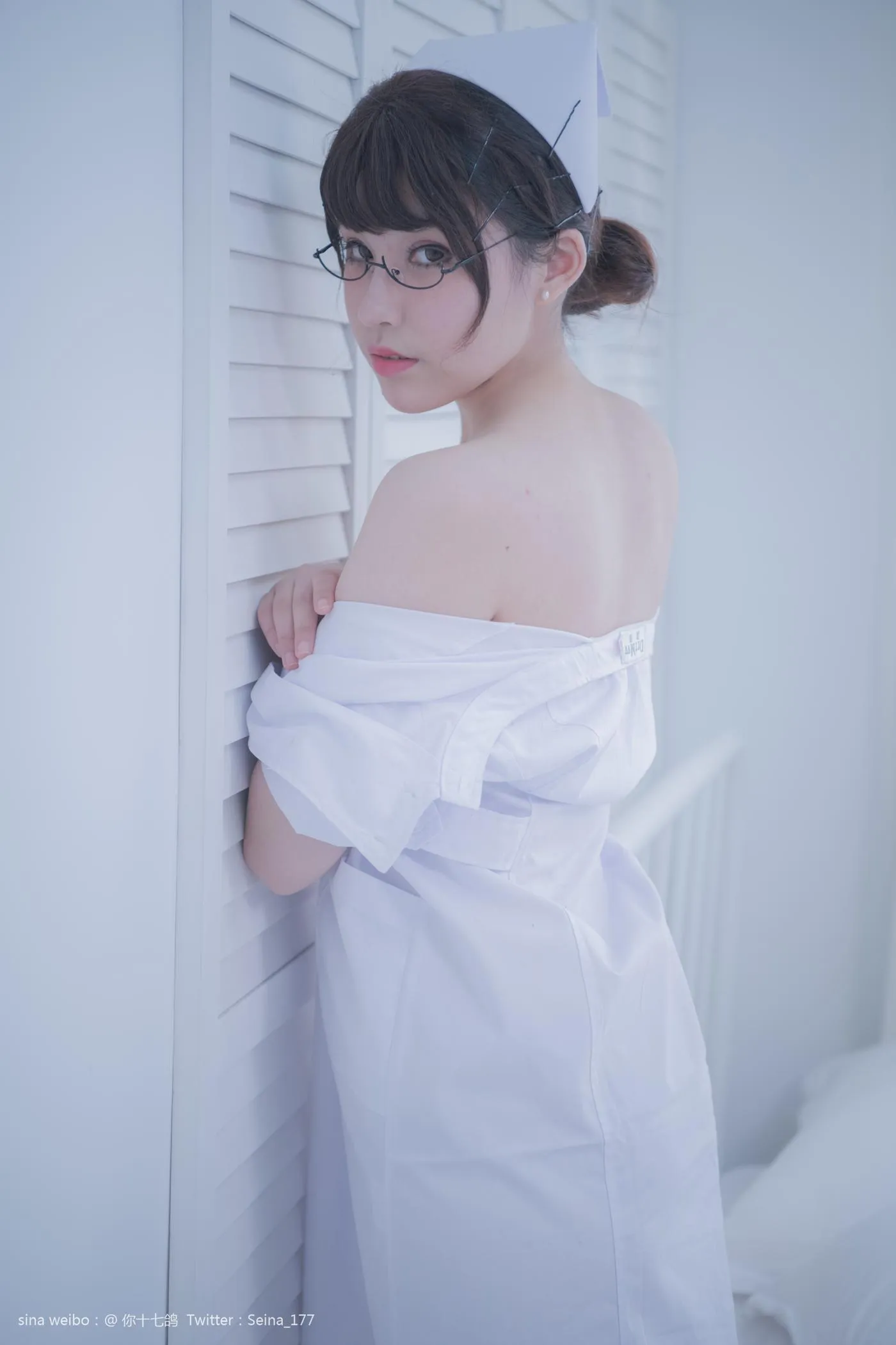 你十七鸽 – NO.03 白色护士-白色护士成片 [51P]插图9